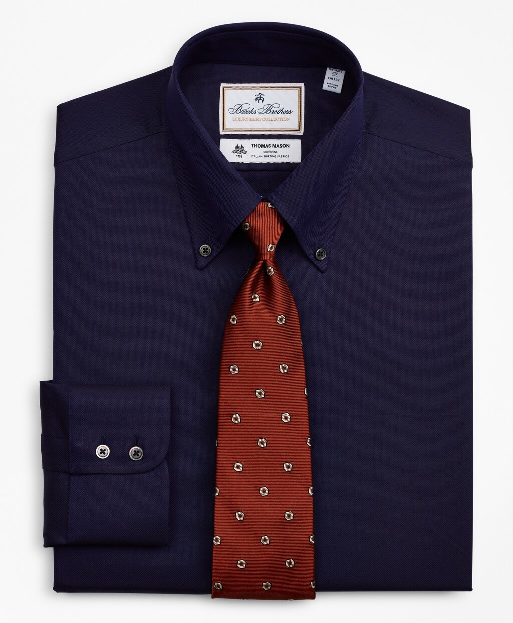 Luxury Collection Regent Fitted Dress Shirt, Button-Down Collar