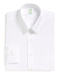 Milano Slim-Fit Dress Shirt, Button-Down Collar
