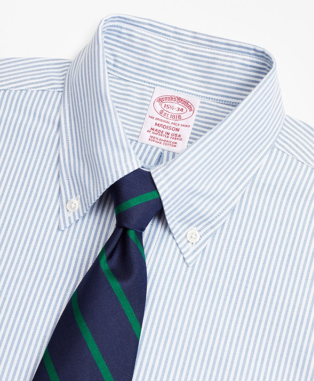 Original Polo® Button-Down Oxford Madison Classic-Fit Dress Shirt, Stripe