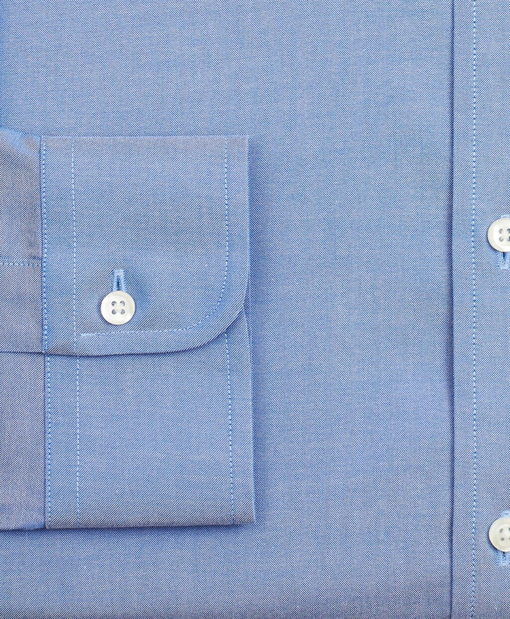 Stretch Madison Classic-Fit Dress Shirt, Non-Iron Pinpoint English Collar