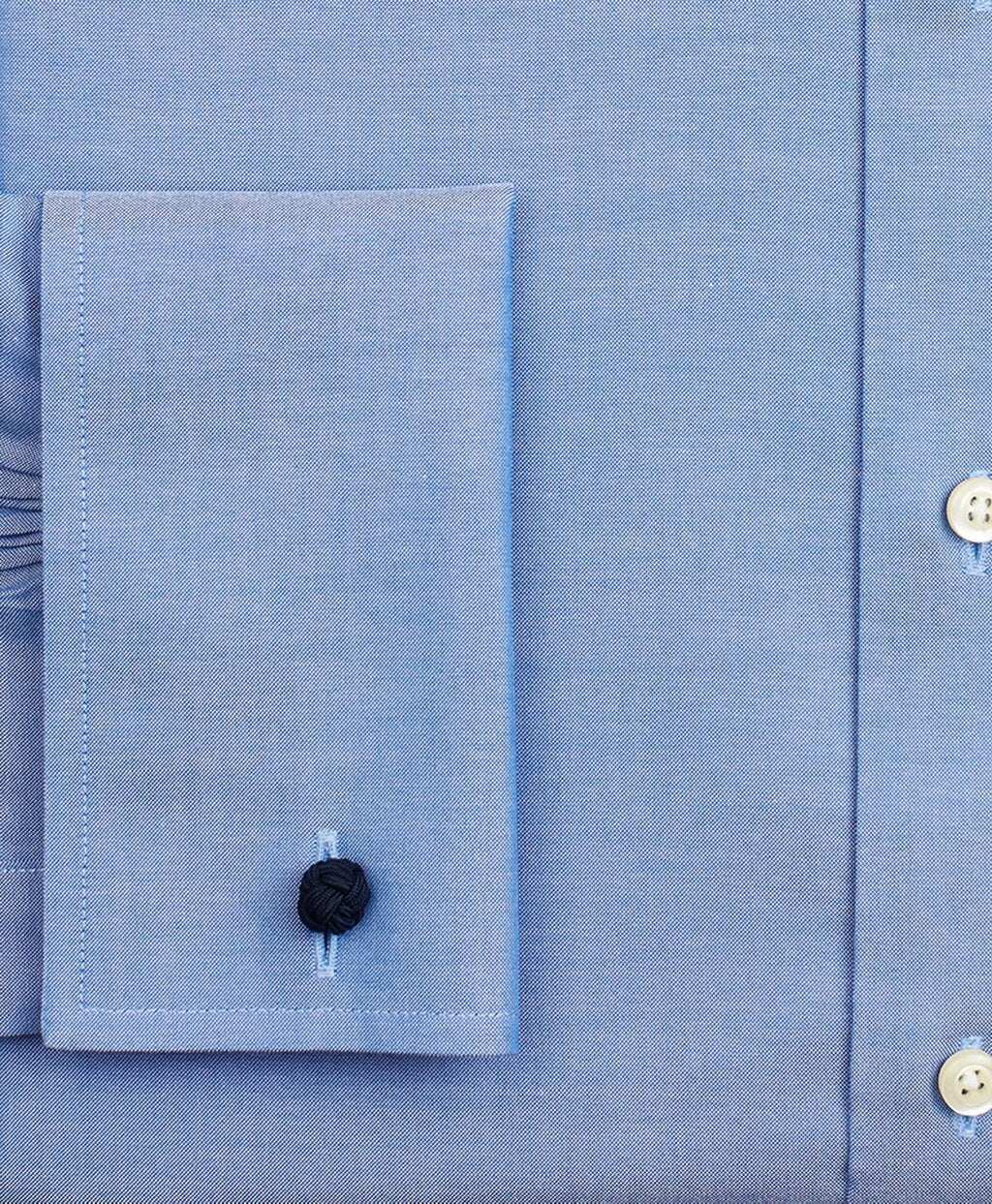 Stretch Madison Classic-Fit Dress Shirt, Non-Iron Pinpoint Ainsley Collar French Cuff