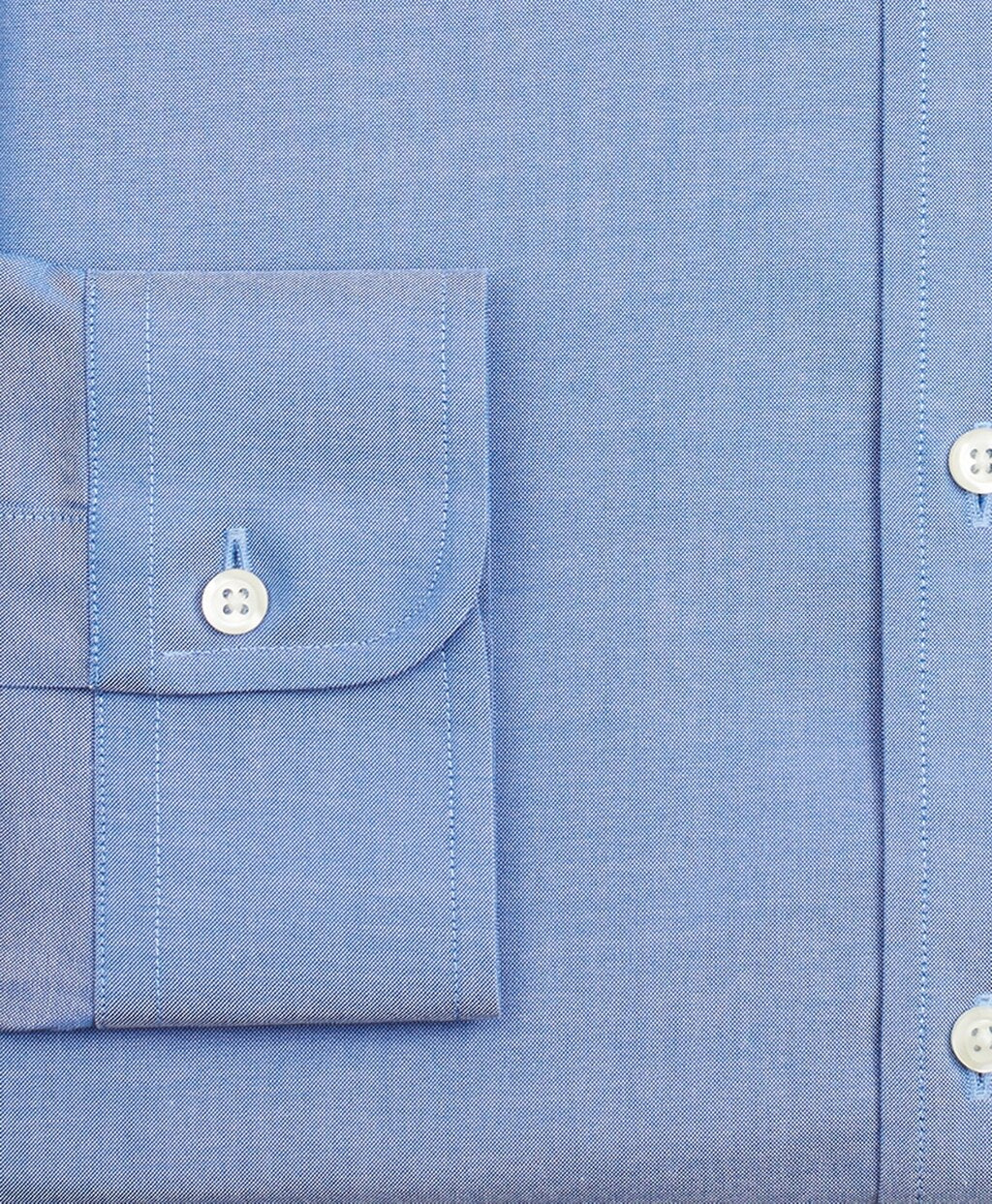 Stretch Regent Fitted Dress Shirt, Non-Iron Pinpoint English Collar