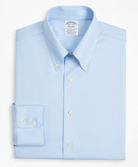 Stretch Regent Fitted Dress Shirt, Non-Iron Twill Button-Down Collar
