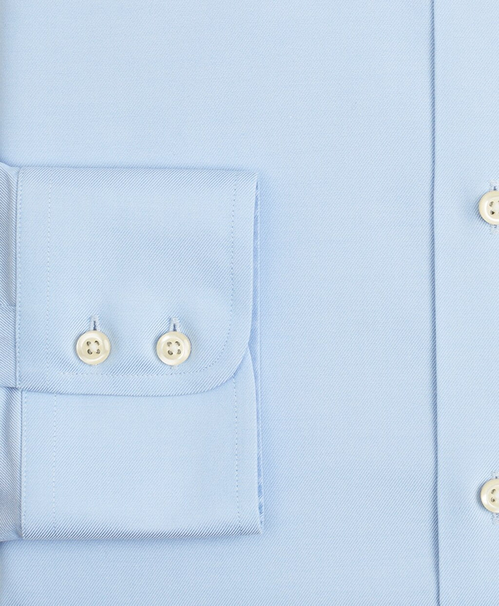 Stretch Regent Fitted Dress Shirt, Non-Iron Twill Ainsley Collar