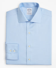 Stretch Regent Fitted Dress Shirt, Non-Iron Twill English Collar