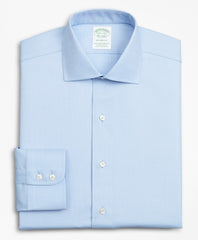 Stretch Milano Slim-Fit Dress Shirt, Non-Iron Royal Oxford English Collar