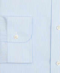 Stretch Madison Classic-Fit Dress Shirt, Non-Iron Poplin Ainsley Collar Fine Stripe
