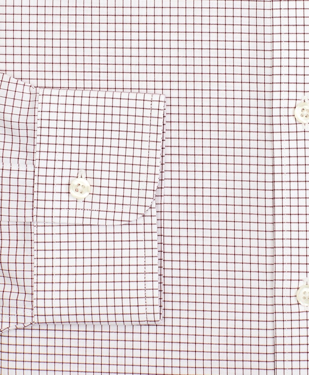 Stretch Soho Extra-Slim-Fit Dress Shirt, Non-Iron Poplin English Collar Small Grid Check