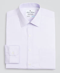 Regent Fitted Dress Shirt, Performance Non-Iron with COOLMAX®, Ainsley Collar Twill Check