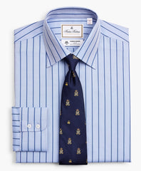 Luxury Collection Madison Classic-Fit Dress Shirt, Franklin Spread Collar Herringbone Stripe