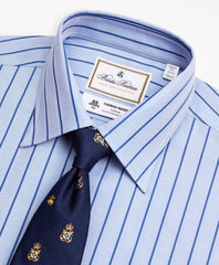 Luxury Collection Soho Extra-Slim-Fit Dress Shirt, Franklin Spread Collar Herringbone Stripe