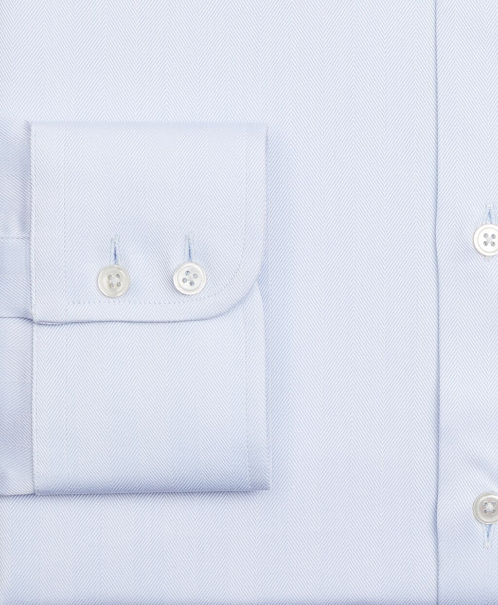 Luxury Collection Milano Slim-Fit Dress Shirt, Franklin Spread Collar Herringbone
