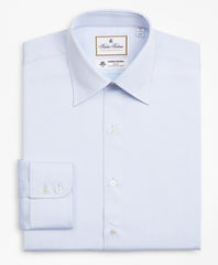 Luxury Collection Regent Fitted Dress Shirt, Franklin Spread Collar Herringbone
