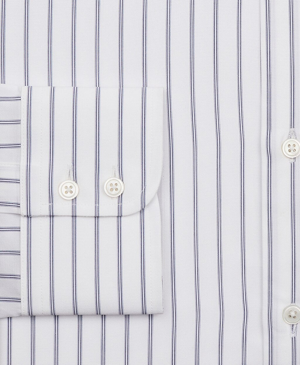 Luxury Collection Madison Classic-Fit Dress Shirt, Franklin Spread Collar Micro-Outline Stripe