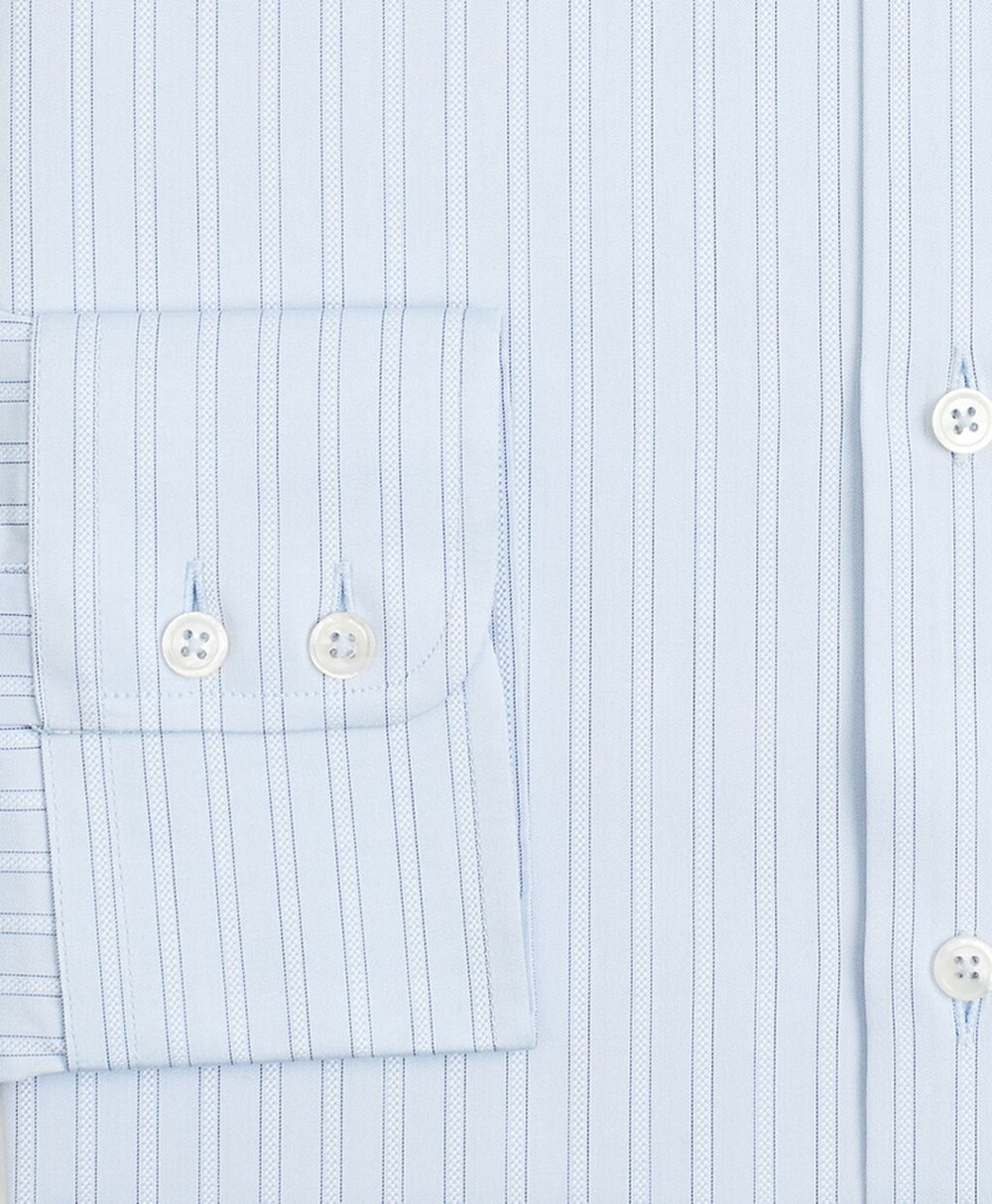Luxury Collection Regent Fitted Dress Shirt, Franklin Spread Collar Textured Stripe