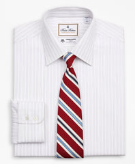Luxury Collection Regent Fitted Dress Shirt, Franklin Spread Collar Stripe