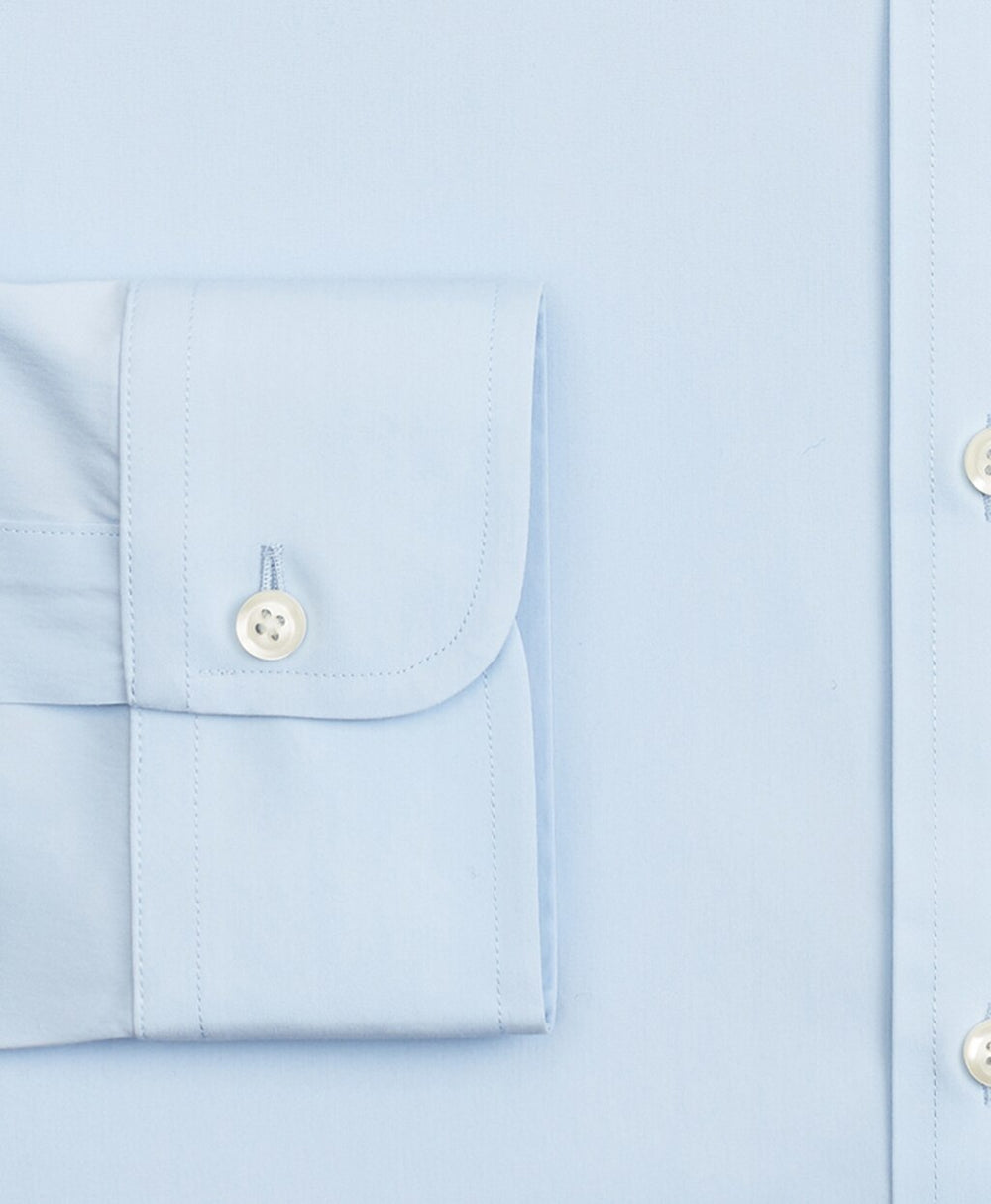 Milano Slim Fit Dress Shirt, Performance Non-Iron with COOLMAX®, Ainsley Collar Twill