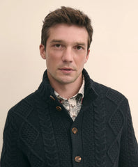 Merino Aran Cable Cardigan