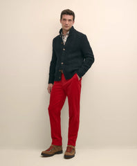 Merino Aran Cable Cardigan