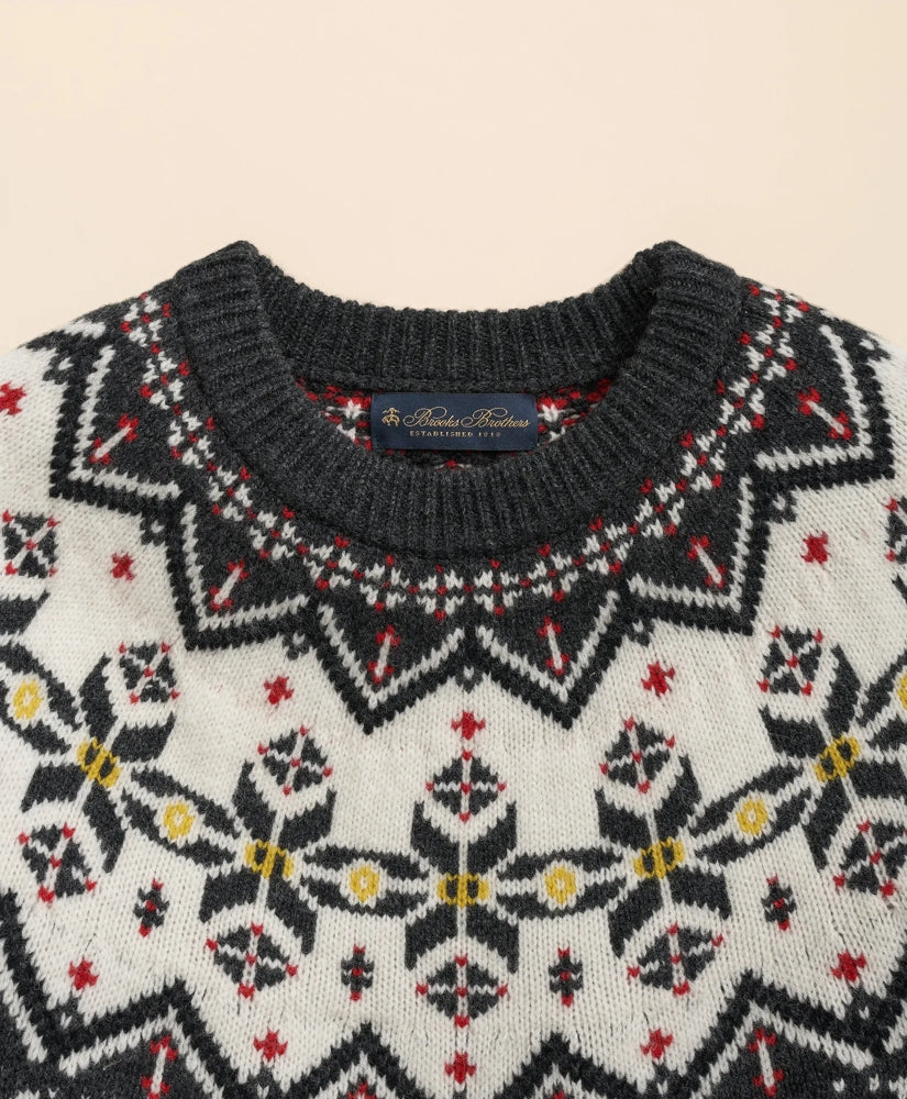 Merino Wool Archive Fair Isle Sweater
