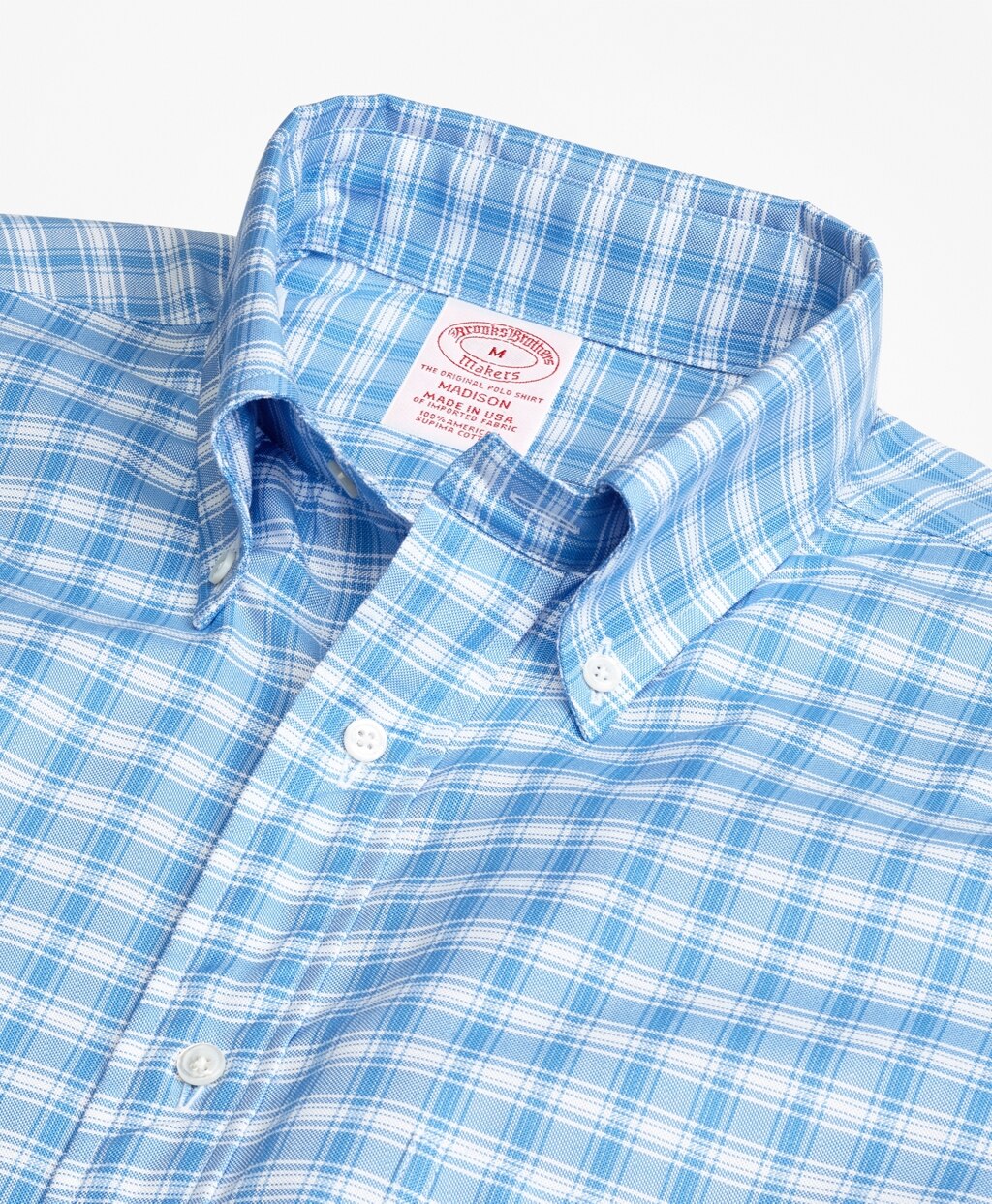 Madison Fit Oxford Check Sport Shirt