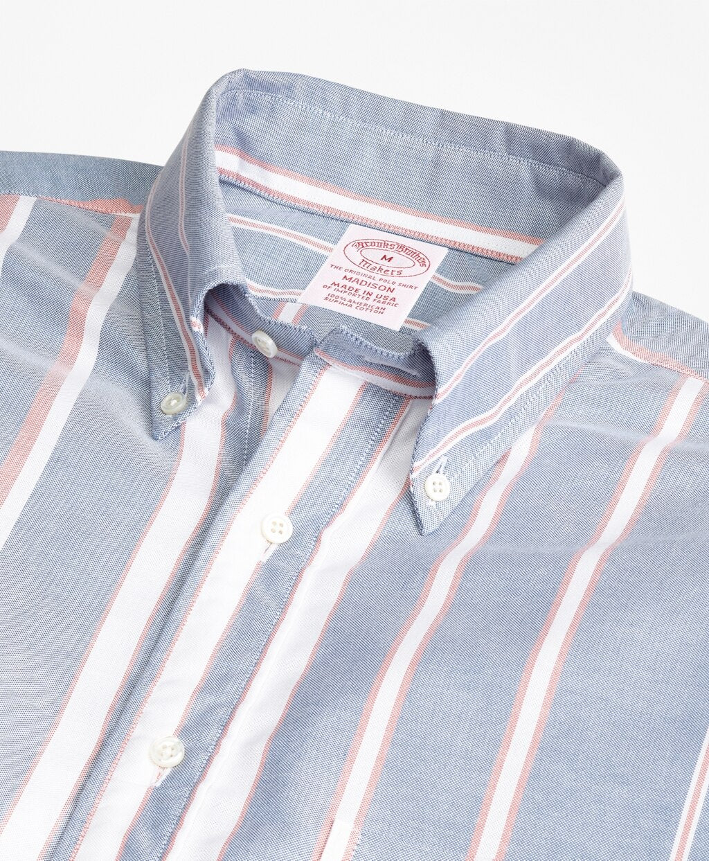 Madison Fit Oxford Bold Stripe Sport Shirt