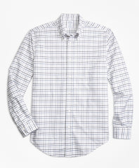 Regent Fit Oxford Multi-Check Sport Shirt