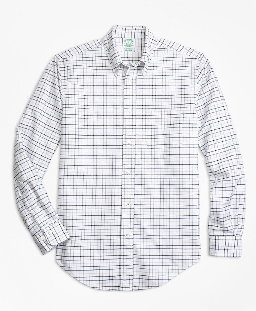 Milano Fit Oxford Multi-Check Sport Shirt