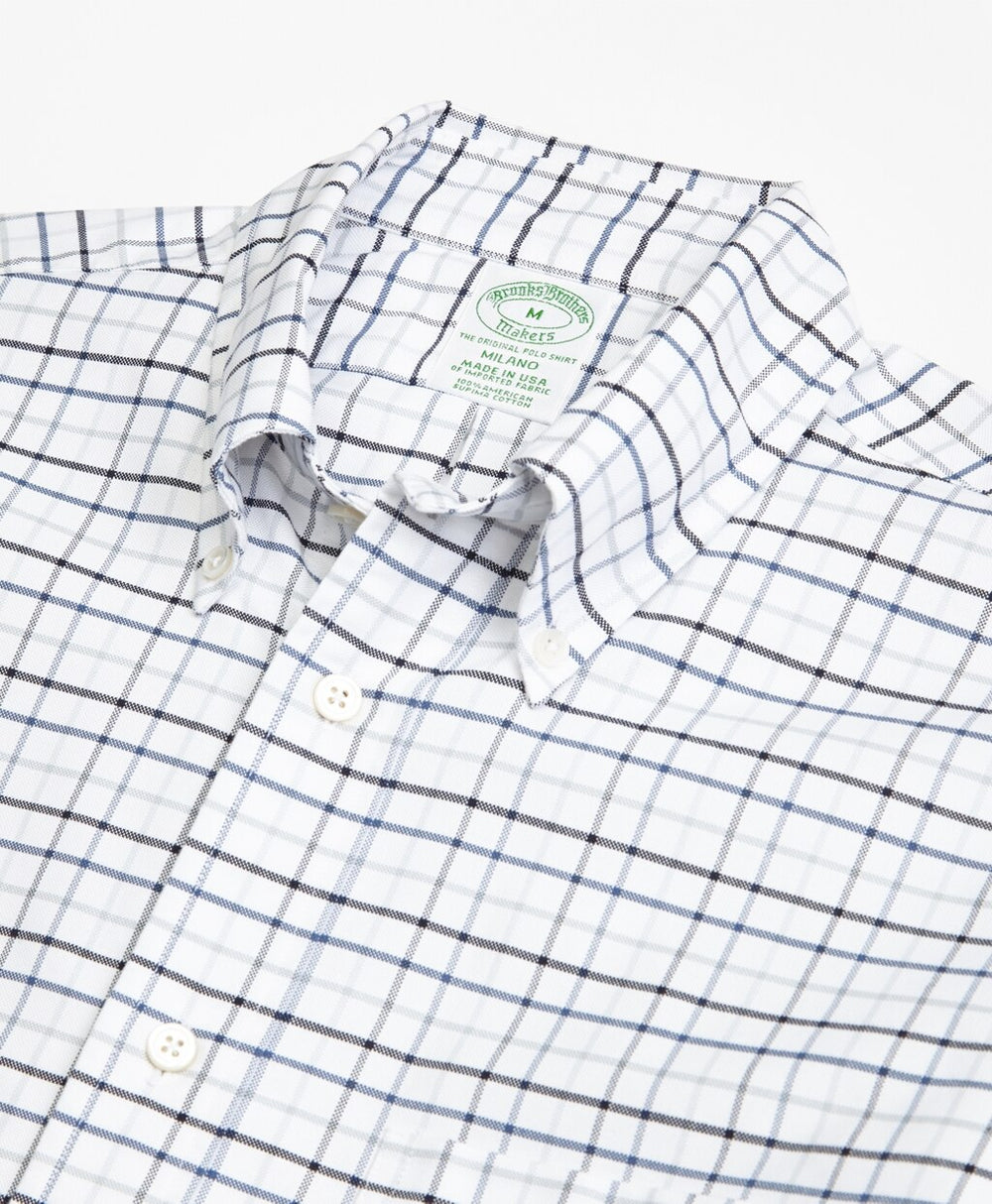 Milano Fit Oxford Multi-Check Sport Shirt