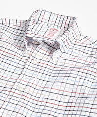 Madison Fit Oxford Multi-Check Sport Shirt