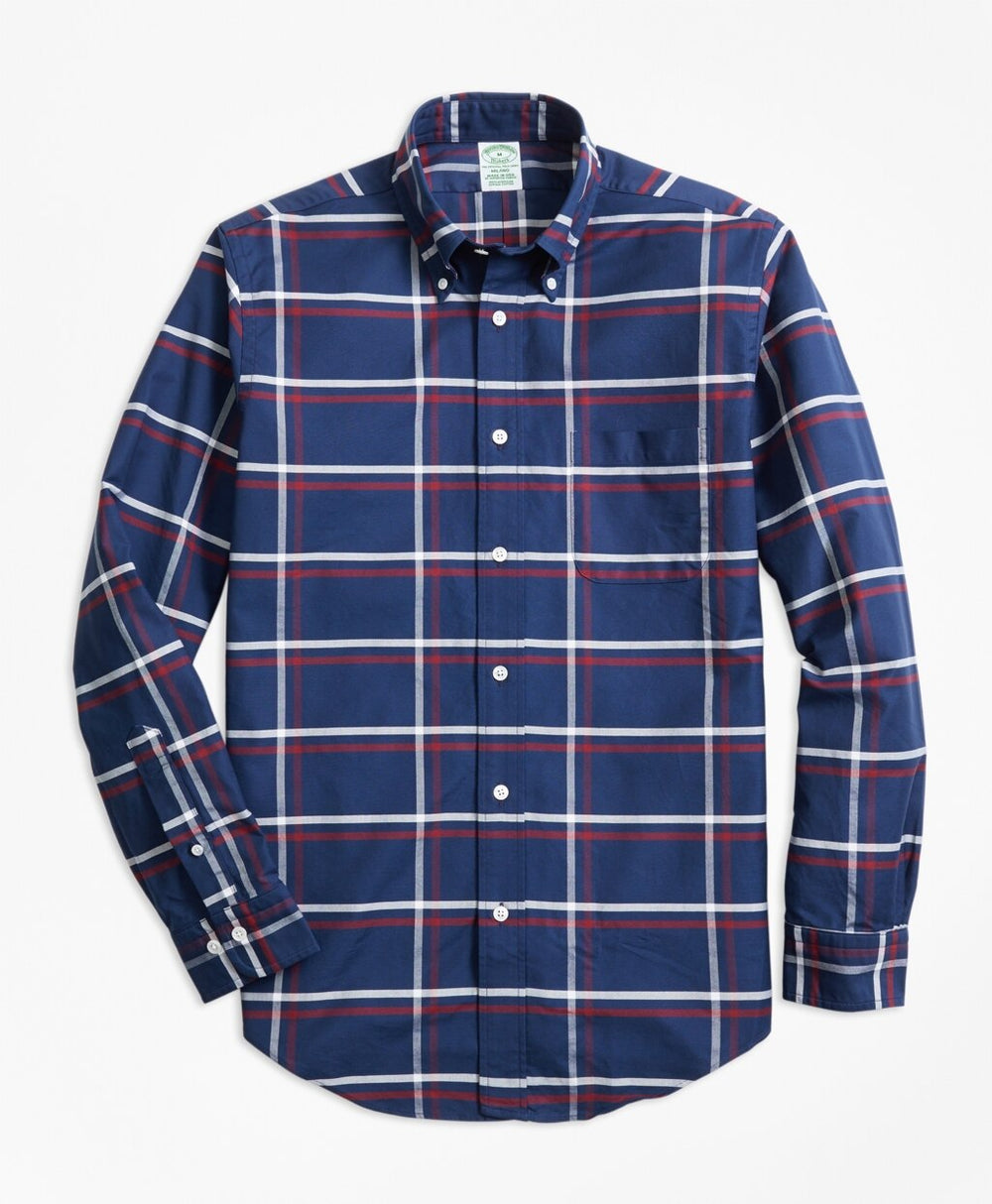 Milano Fit Oxford Check Sport Shirt