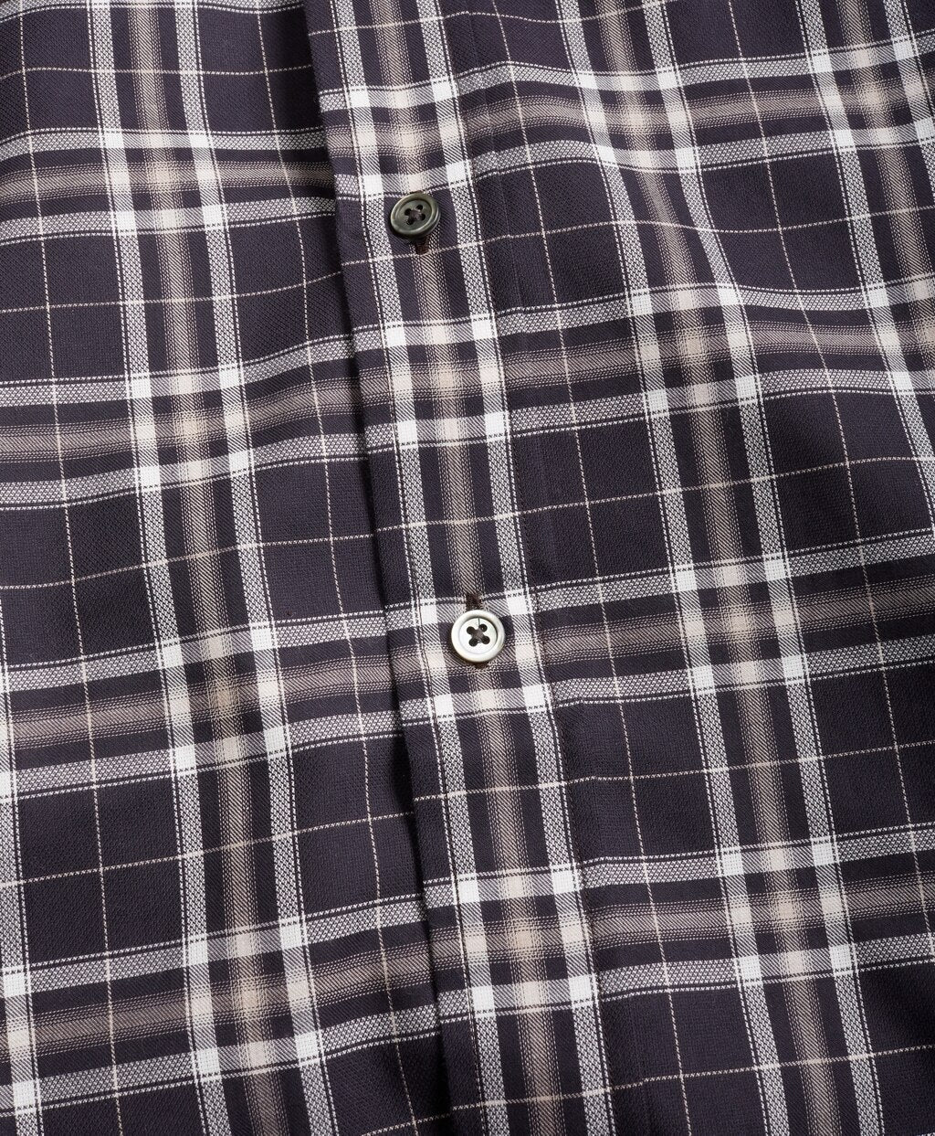 Golden Fleece® Regent Fit Black Plaid Flannel Sport Shirt