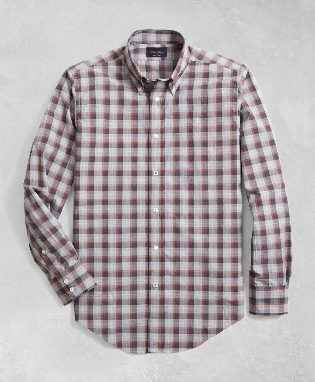 Golden Fleece® Regent Fit Multi-Plaid Flannel Sport Shirt