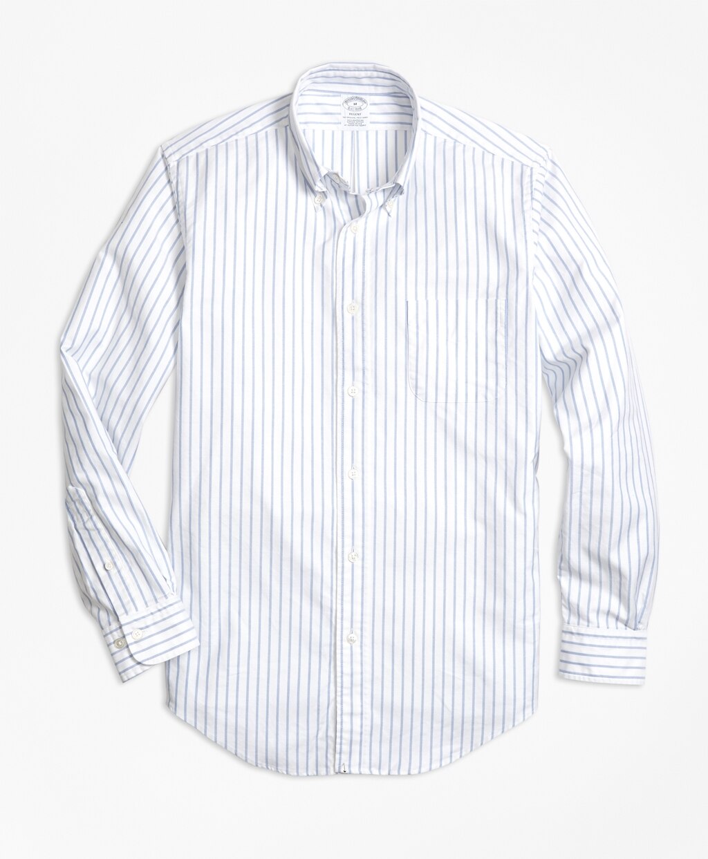 Regent Fit Oxford Small Stripe Sport Shirt