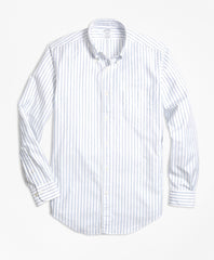 Regent Fit Oxford Small Stripe Sport Shirt