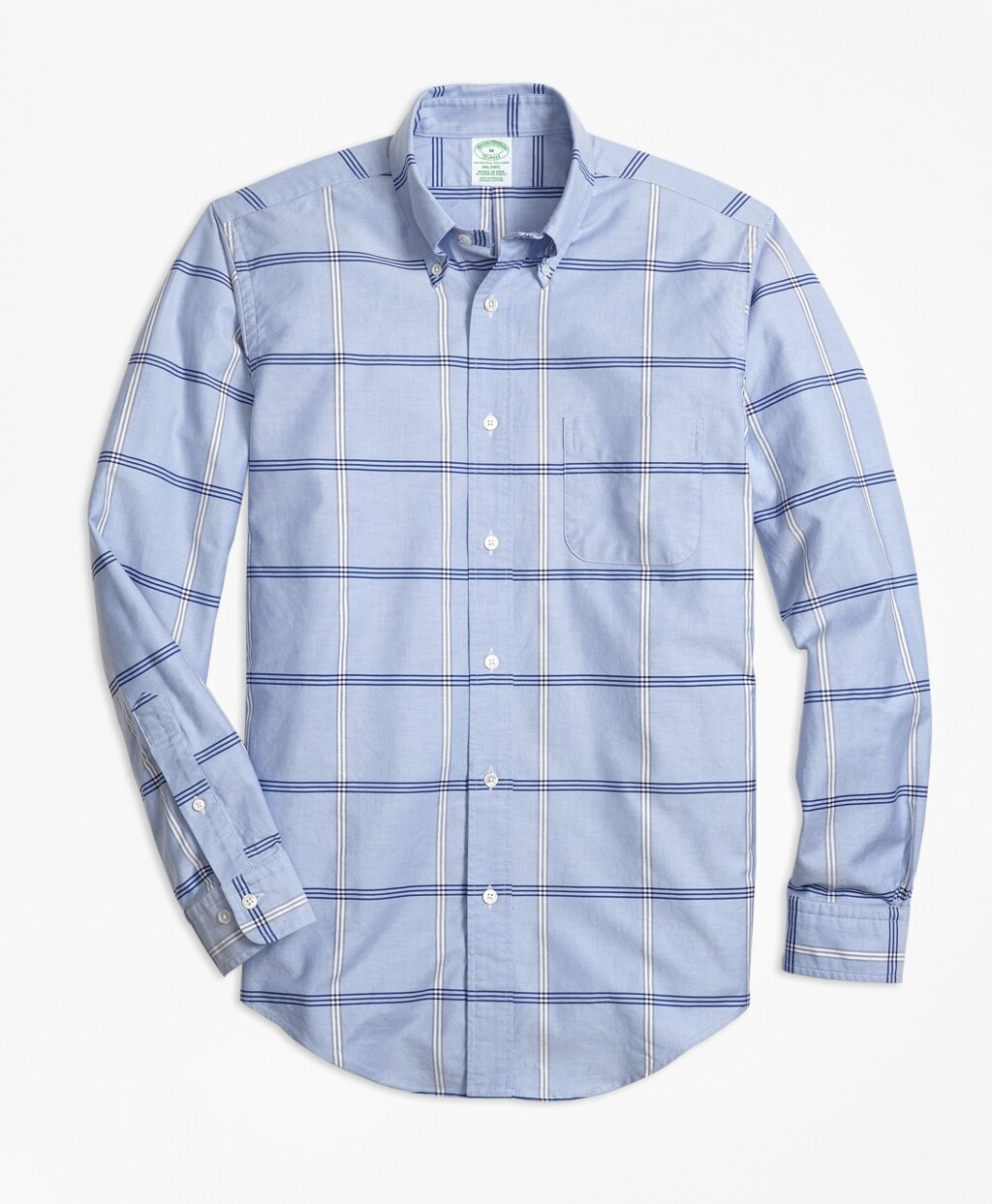 Milano Fit Oxford BB#1 Windowpane Sport Shirt