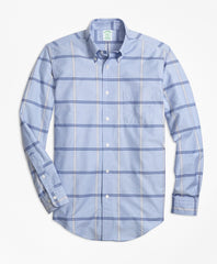 Milano Fit Oxford BB#1 Windowpane Sport Shirt