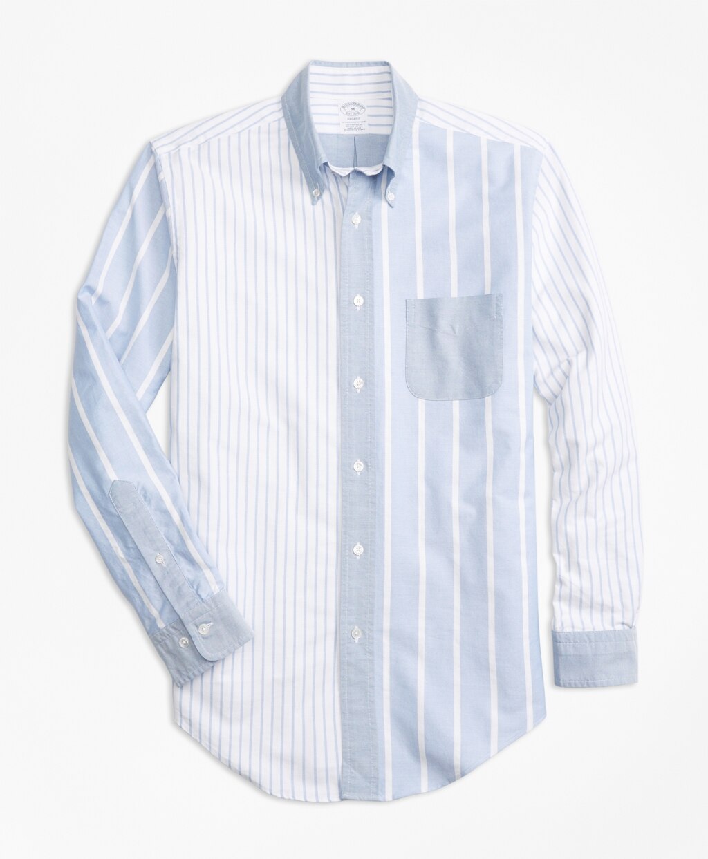Regent Fit Oxford Fun Stripe Sport Shirt