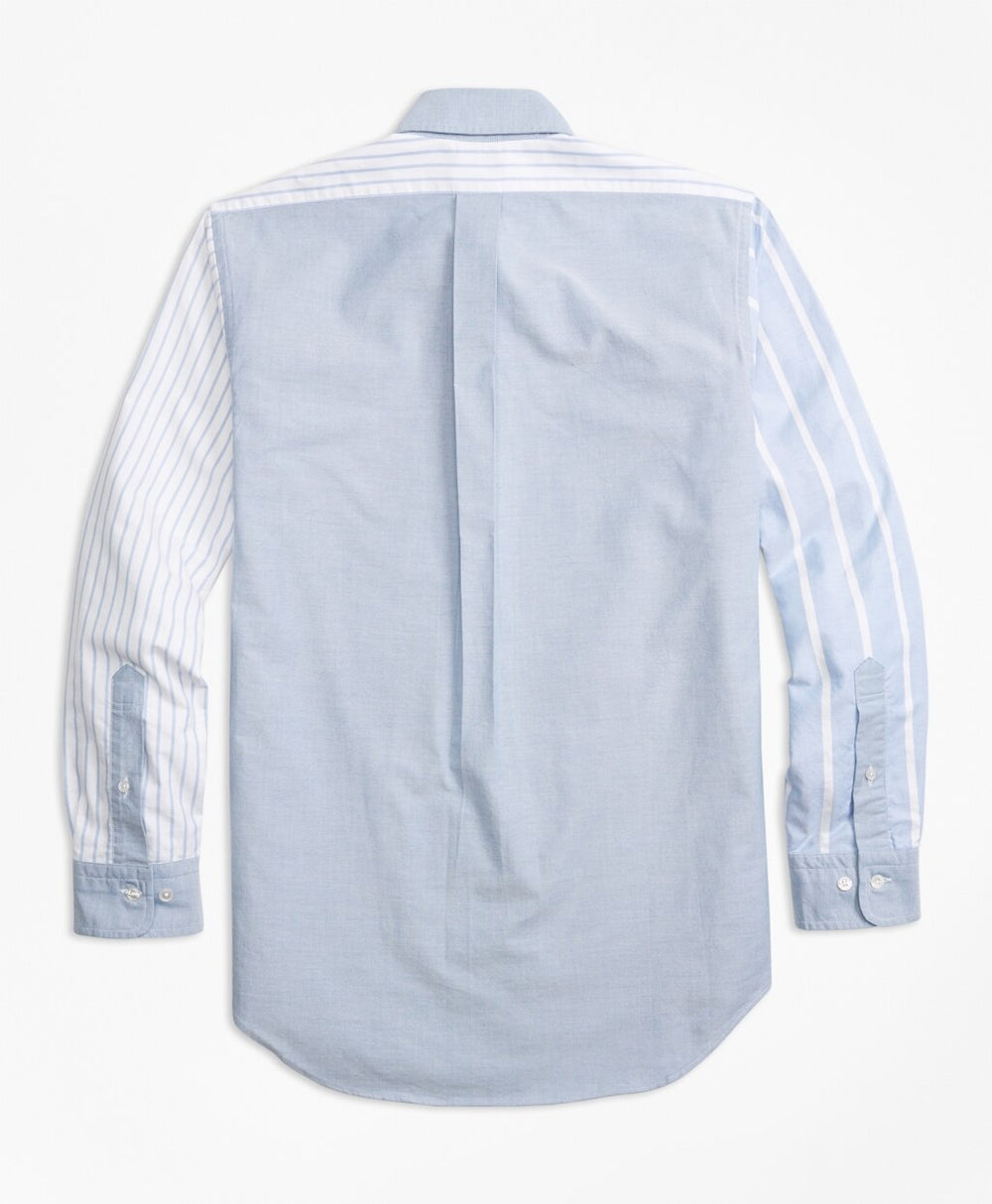 Madison Fit Oxford Fun Stripe Sport Shirt