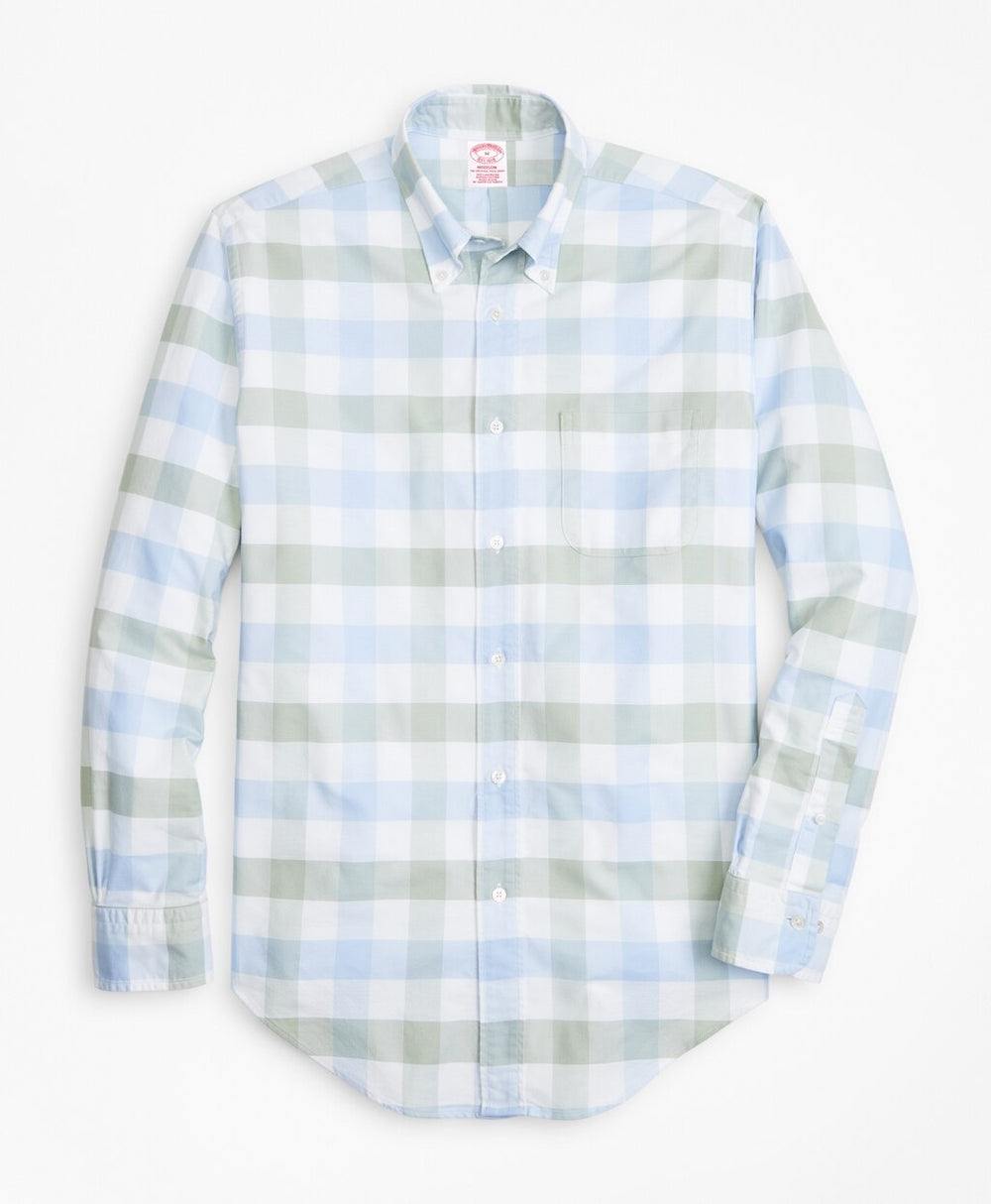 Madison Fit Oxford Check Sport Shirt