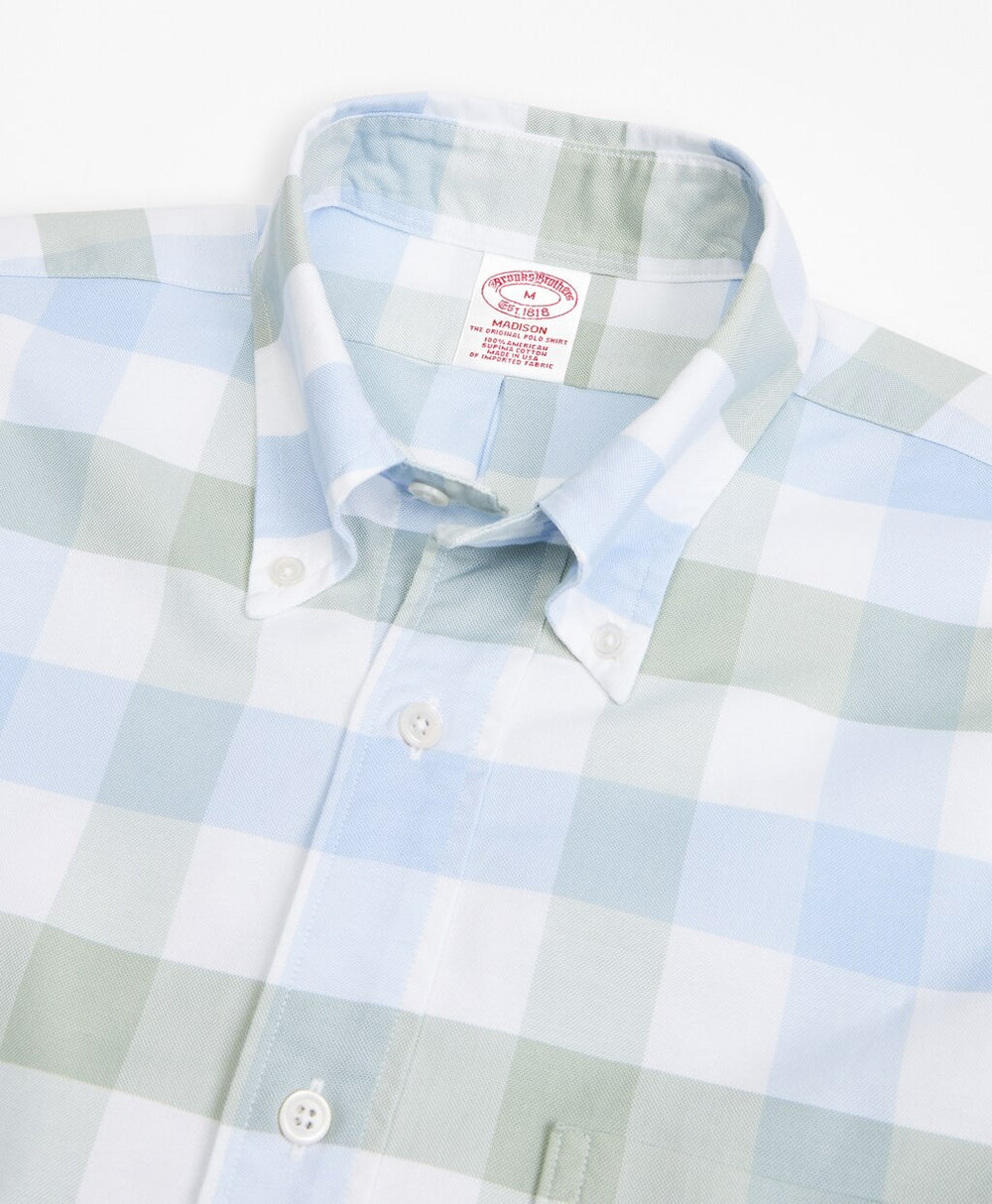 Madison Fit Oxford Check Sport Shirt