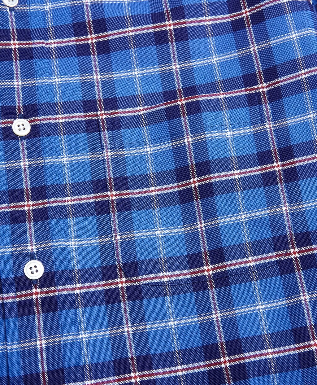 Milano Fit Oxford Plaid Sport Shirt