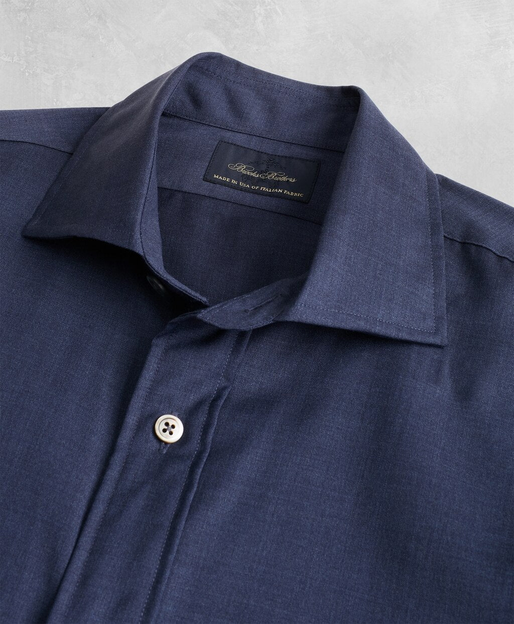 Golden Fleece® BrooksTech™ Regent Fit Navy Sport Shirt
