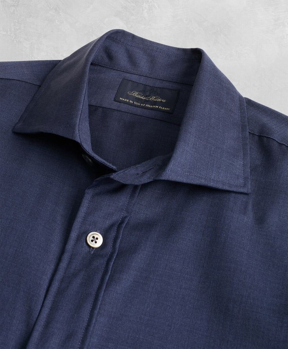 Golden Fleece® BrooksTech™ Regent Fit Navy Sport Shirt
