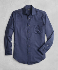 Golden Fleece® BrooksTech™ Regent Fit Navy Sport Shirt