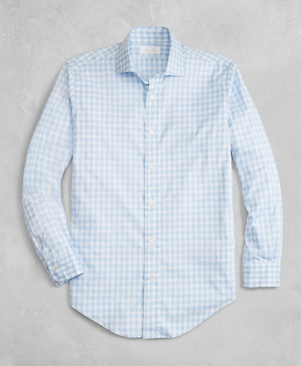 Golden Fleece® Regent Fit Gingham Flannel Sport Shirt