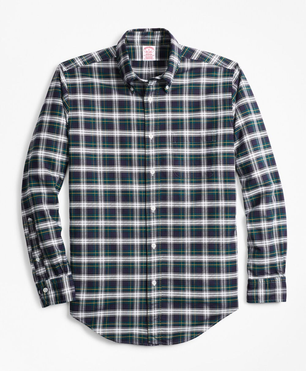 Madison Fit Oxford Tartan Sport Shirt