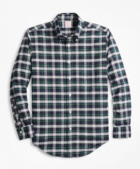 Madison Fit Oxford Tartan Sport Shirt