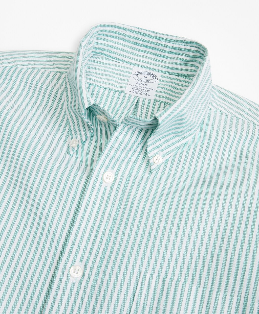 Regent Fit Oxford Narrow Stripe Sport Shirt
