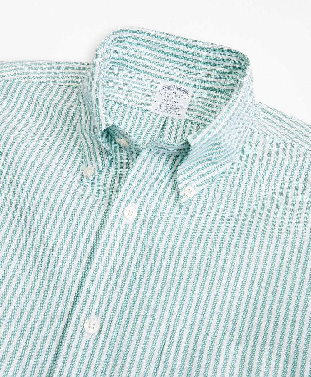Regent Fit Oxford Narrow Stripe Sport Shirt